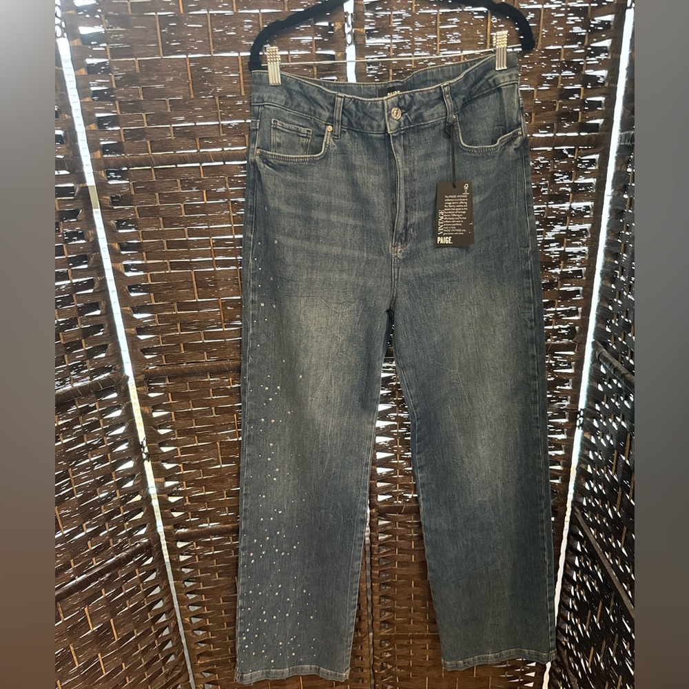 *NEW* Sz 33- Tall 34”* Paige *Sasha Crystal LAURENA EMBELLISHED